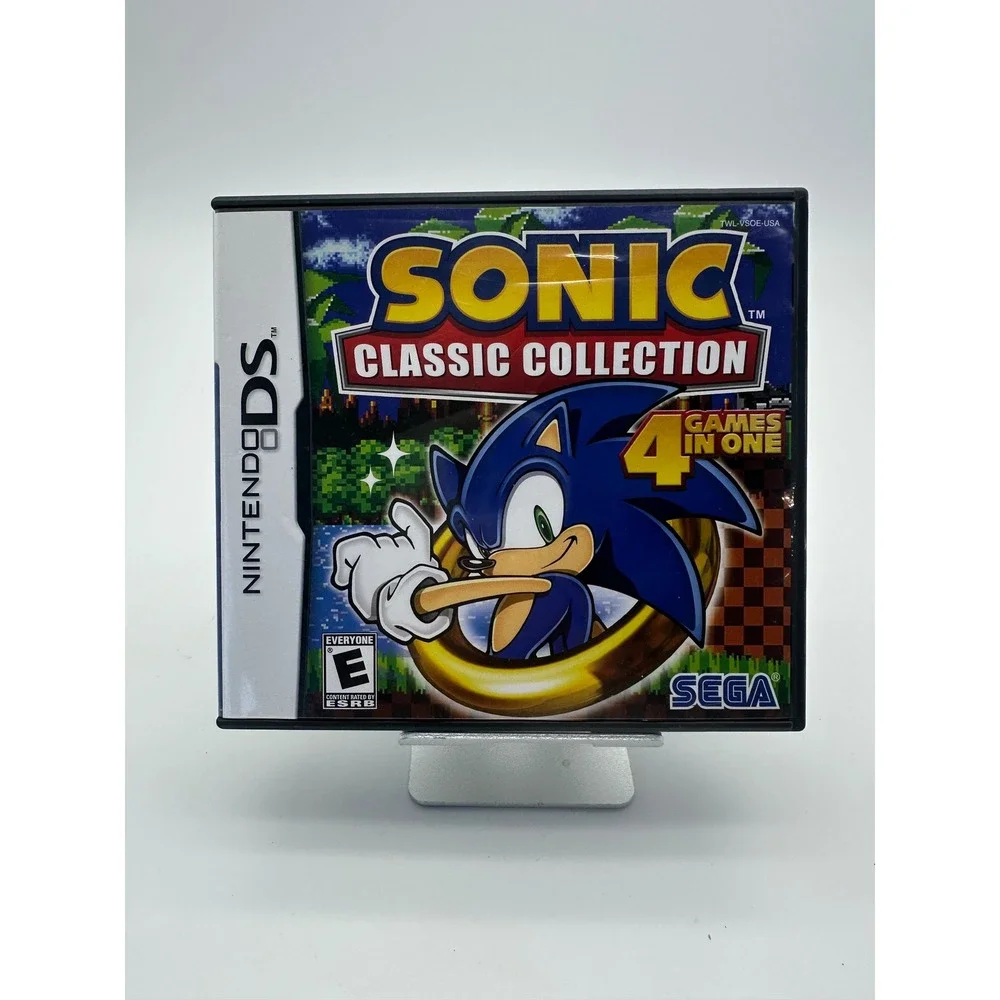 Sonic Classic Collection Nintendo DS Game 4 Games in 1 Sega Complete